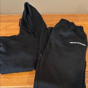 PrettyLittleThing Kids Black Bottoms